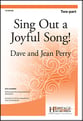 Sing Out a Joyful Song! Two-Part choral sheet music cover